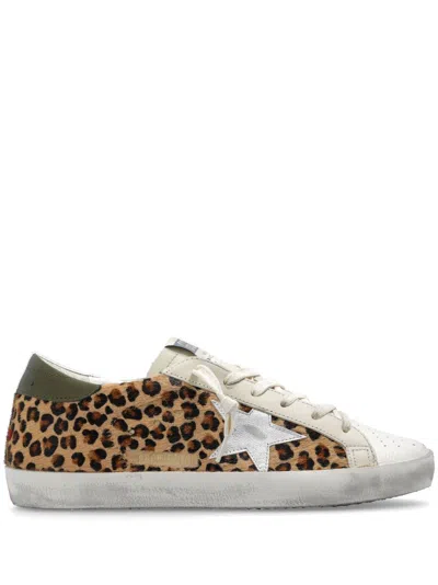 Golden Goose Superstar In Brown