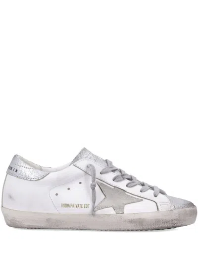 GOLDEN GOOSE GOLDEN GOOSE SUPER-STAR LEATHER SNEAKERS