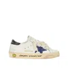 Golden Goose 'super-star' Leather Sneakers Kids In White