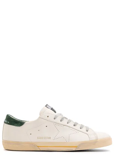 GOLDEN GOOSE GOLDEN GOOSE SUPER-STAR LEATHER SNEAKERS