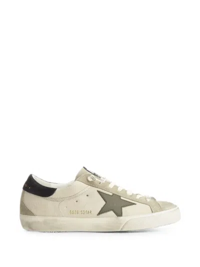 Golden Goose Deluxe Brand Multicolor Leather And Suede Super-star Sneakers In Neutral