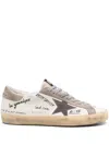 Golden Goose Graphic Printed Low-top Sneakers In Neutrals