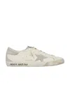Golden Goose Super Star Leather Sneakers In Nude