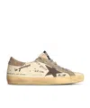 Golden Goose Graphic Printed Low-top Sneakers In Nude