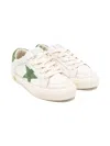 Golden Goose Super Star Leather Sneakers In White