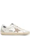 Golden Goose Super-star Leather Sneakers - Women's - Buffalo Leather/fabric/rubber In White