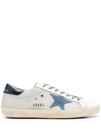 Golden Goose Super-star Nappa Upper Shiny Leather Star And Heel In Beige