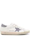 Golden Goose Crystal Superstar Leather Sneaker In White