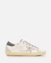 Golden Goose White Low Top Sneakers With Star Patch In White