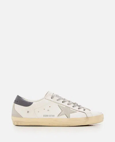 Golden Goose Super Star Leather Sneakers In 中性色