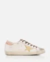 GOLDEN GOOSE SUPER STAR LEATHER SNEAKERS