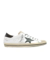 Golden Goose Super-star Ltd Trainer With Crocodile Print Star In White