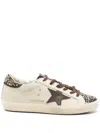 Golden Goose Super Star Leather Upper And Star S In Neutral