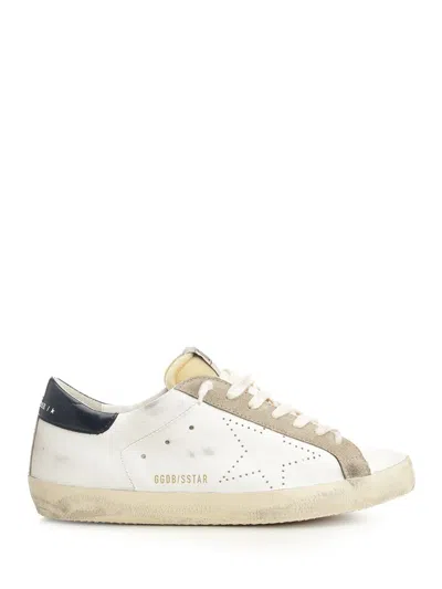 Golden Goose Super-star Leather Upper Foam Tongue Skate Star Shiny Leather Heel Sneakers White
