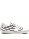 Golden Goose Super-star Flag-motif Low-top Sneakers
