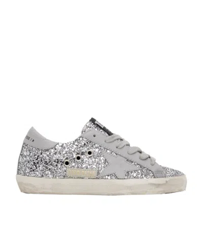 Golden Goose Ssense Exclusive Silver Super-star Sneakers