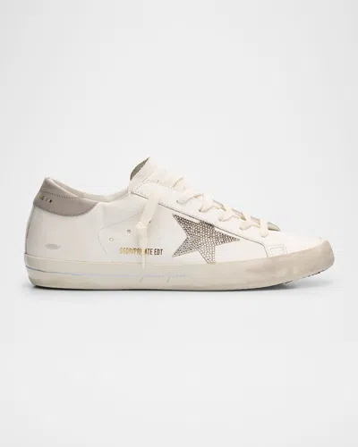 Golden Goose Super-star Low-top Leather Sneakers In Multi