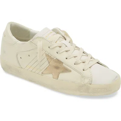 Golden Goose Super-star Low Top Sneaker In White