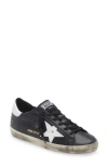 Golden Goose Super-star Low Top Sneaker In Black/white