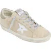 Golden Goose Super-star Low Top Sneaker In Gray