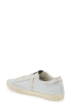 Golden Goose Super-star Low Top Sneaker In Grey/ Silver