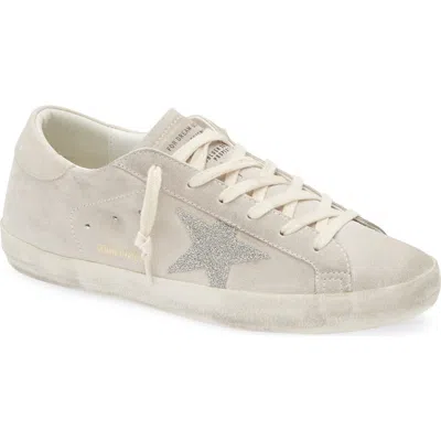 Golden Goose Super-star Sneaker In Grey/silver