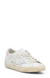 Golden Goose Super-star Low Top Sneaker In White/ice/pink