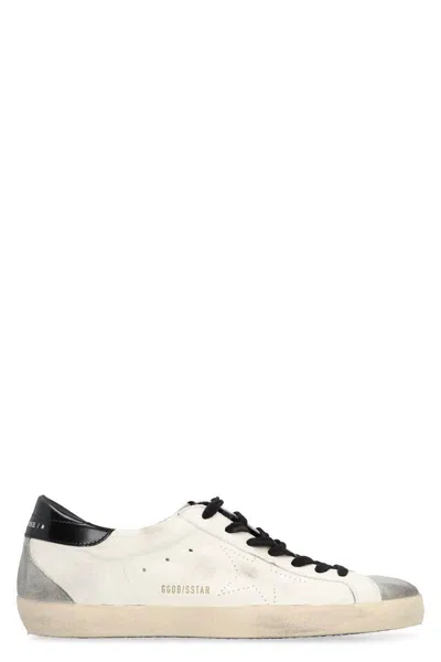 Golden Goose Super-star Low-top Sneakers In White