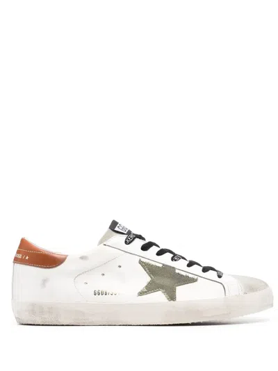 Golden Goose Super-star Low-top Sneakers In 白色