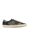 Golden Goose Super-star Low-top Sneakers In Black