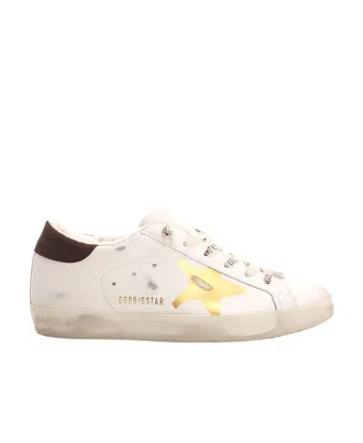 Golden Goose Super-star Low-top Sneakers In Nude