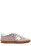 Golden Goose Super-star Classic Sneakers In Pink Optic White