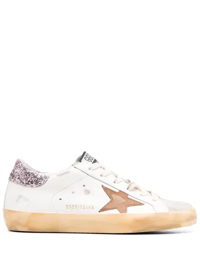 Golden Goose Super Star Low-top Sneakers In Weiss