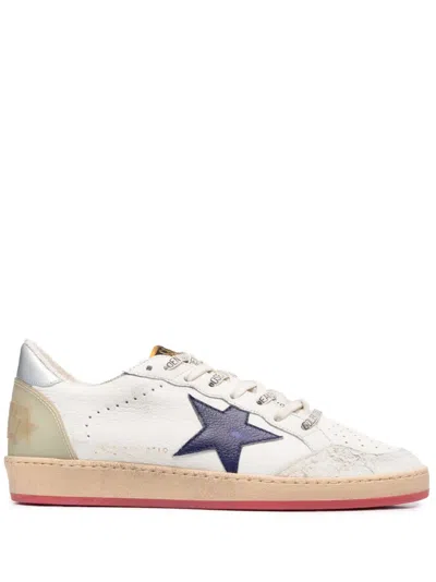 Golden Goose Super-star Low-top Sneakers In Weiss