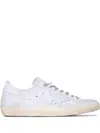 Golden Goose Super-star Low-top Sneakers In White