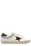 Golden Goose Db Super Star Sneakers White Brown In White