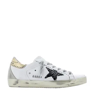 Golden Goose Super-star Low-top Sneakers In White