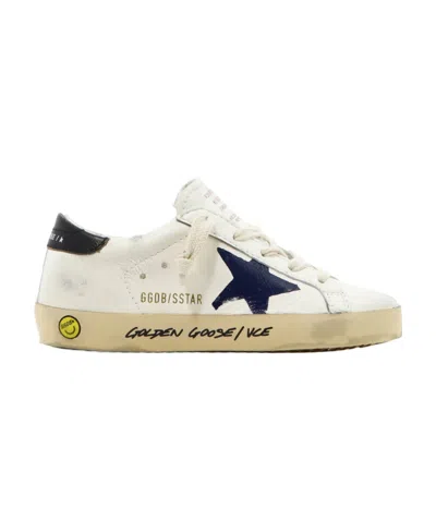 Golden Goose Super-star Low-top Sneakers In White