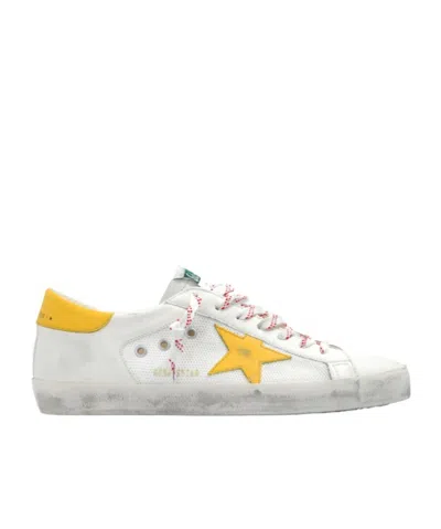 GOLDEN GOOSE GOLDEN GOOSE DELUXE BRAND STAR PATCH LOW-TOP SNEAKERS