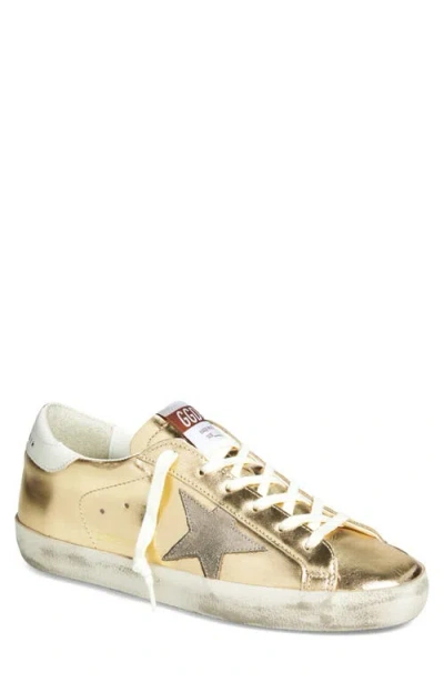 Golden Goose Super-star Metallic Low Top Sneaker In Multi
