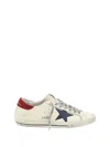 Golden Goose Superstar Multicolor Low Top Sneakers With Logo Patch On The Tongue And Contrasting Heel With Logo L In Neutral