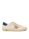 Golden Goose Super Star Nappa Upper And List Nabuk Star Leather Heel In White