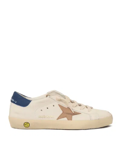 Golden Goose Kids' Sneakers Super-star In White