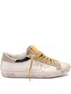 Golden Goose Super Star Net And Naplak Upper Sue In White