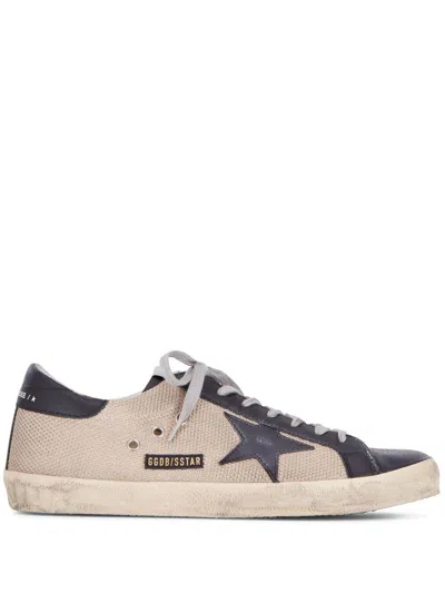Golden Goose Super-star Net Upper Leather Toe La