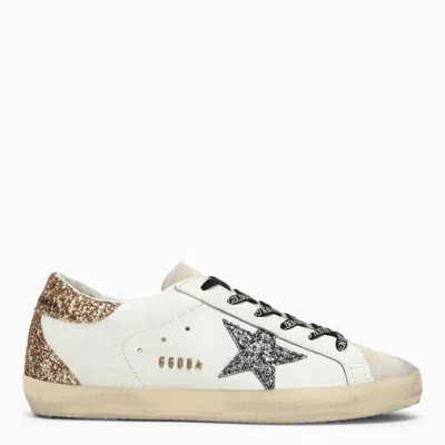 Golden Goose Leather Super-star Sneakers In White