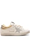 Golden Goose Super-star Penstar Classic "white/beige" Sneakers In Neutrals