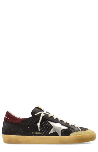 Golden Goose Super-star Penstar Lace-up Sneakers In Brown
