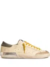 GOLDEN GOOSE SUPER-STAR PENSTAR PERFORATED STAR LEATHER SNEAKERS