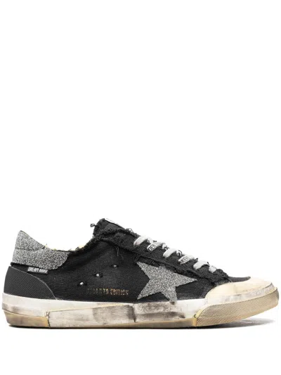 Golden Goose Super-star Penstar Sneakers In Schwarz